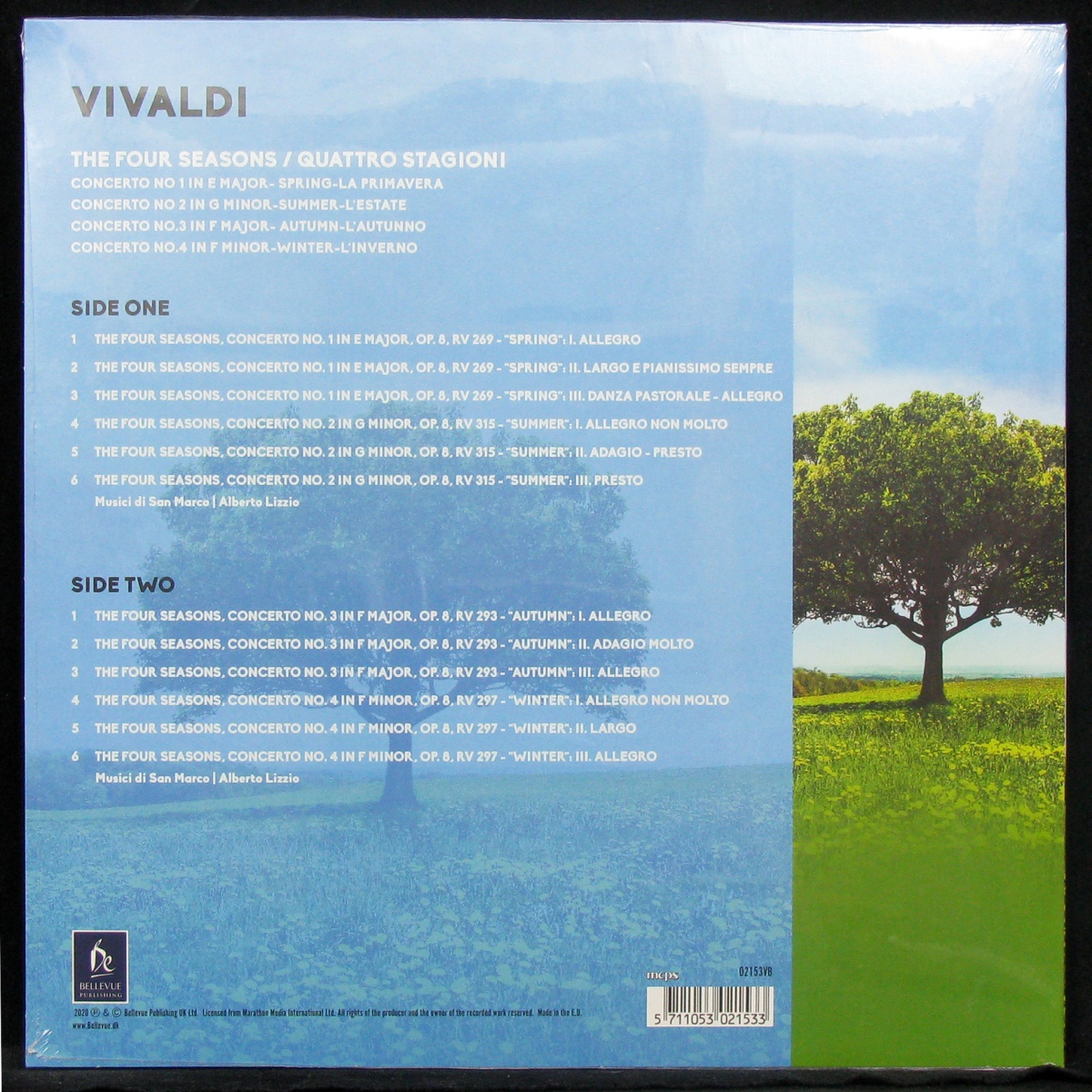 LP Musici di San Marco — Antonio Vivaldi: Four Seasons фото 2
